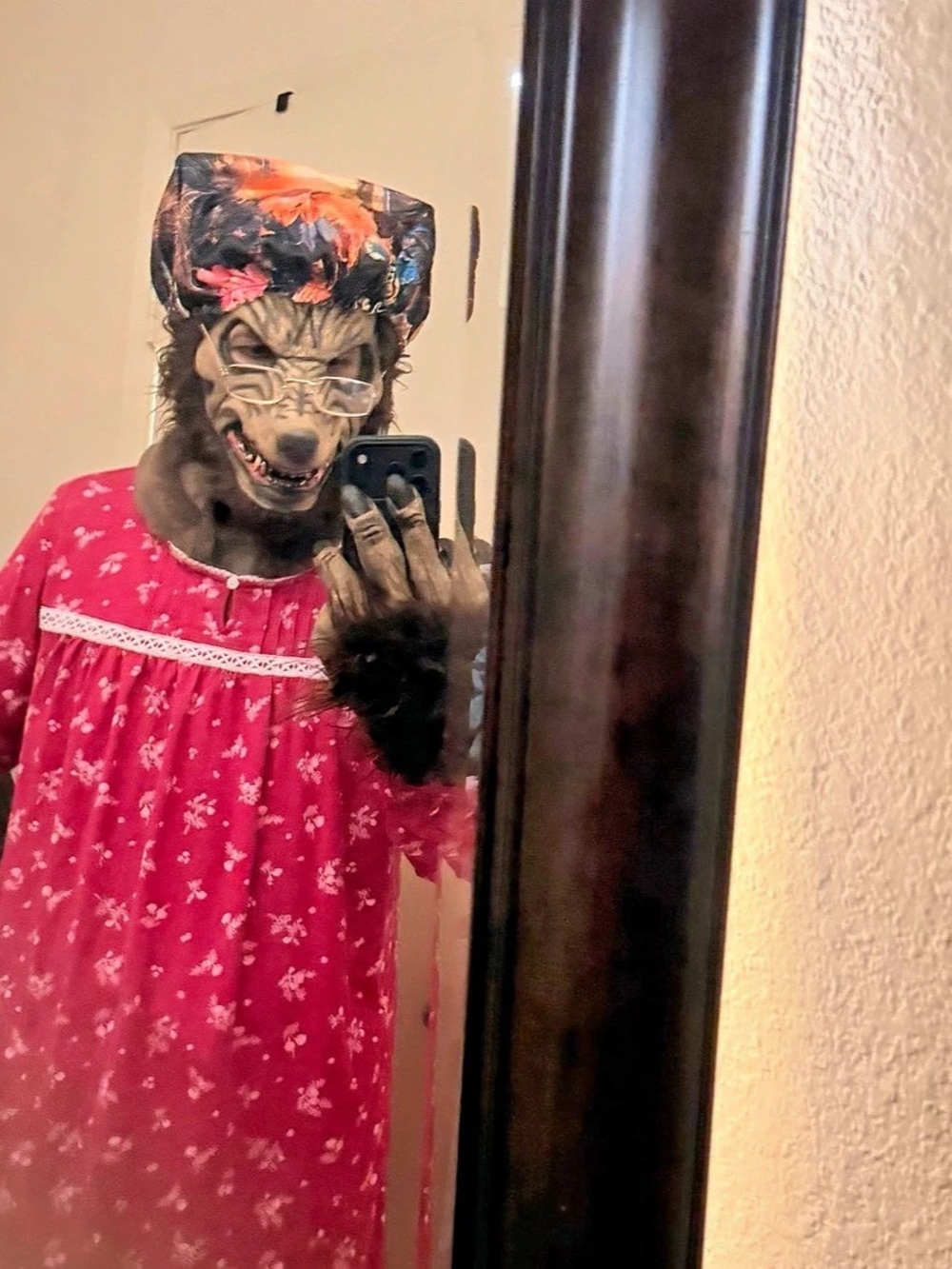 Big Bad Wolf Grandma Halloween costume